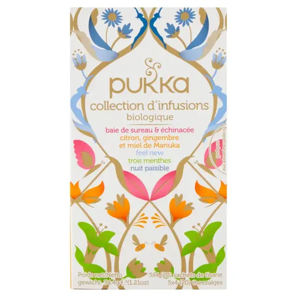 Pukka Infuzie Herbal Collection Bio 20 plic, Bax 4 buc